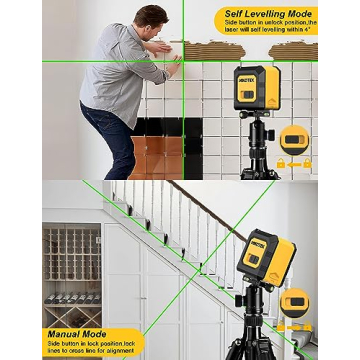 Nikotek Green Laser Level for DIY Projects and Home Use