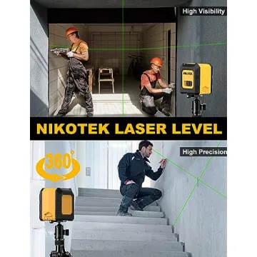 Nikotek Green Laser Level for DIY Projects and Home Use