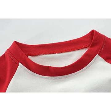 Valentine's Day Shirt for Boys Girls Monster Truck Heart Tops Toddler Kids Long Sleeve Raglan Tees