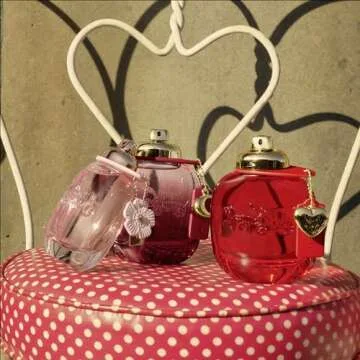 Coach Love Eau de Parfum - Long Lasting Fragrance with notes of Strawberry, Red Velvet Rose & Cedarwood - Floral & Fruity - 1.0 fl. oz.
