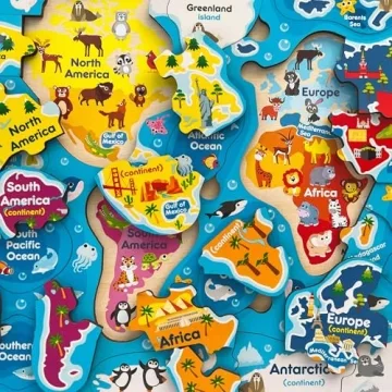 QUOKKA Wooden Puzzles - Fun Learning for Kids