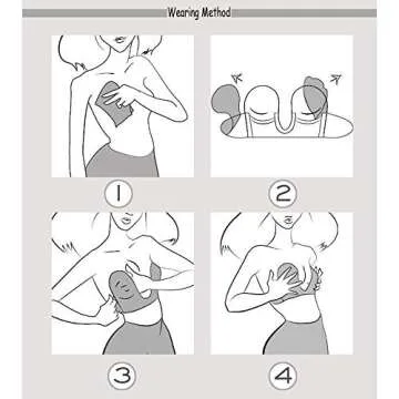 Apriddeo Adhesive Bra for Strapless Styles