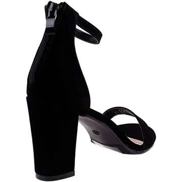 Elegant Ankle Wrap Strap Heels for Stylish Women