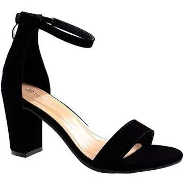 Elegant Ankle Wrap Strap Heels for Stylish Women