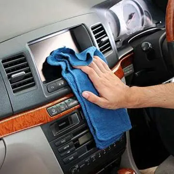 Simpli-Magic 79185 Shop Towels 14”x12”, Blue, 100 Pack