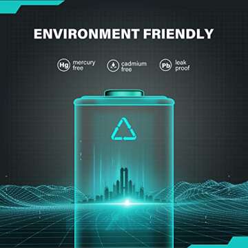 POWER FLASH Alkaline Battery, Long-Lasting Power, Leakproof Design, 10 Years Shelf Life (24)