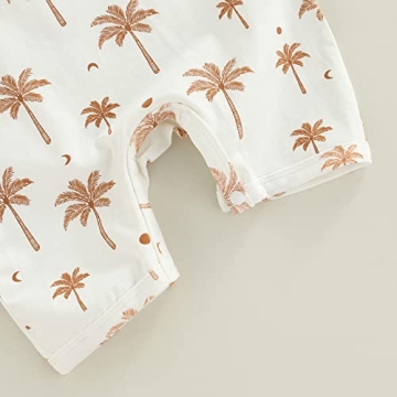 CIYCUIT Baby Boy Sleeveless Romper for Newborns