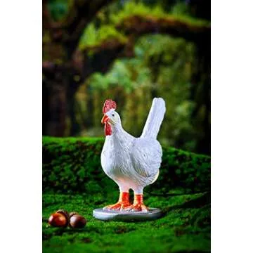 3D LED Hen Night Light with USB, Resin Egg Lamp in Gift Box, Funny Chicken Table Lamp for Easter, Christmas, Birthdays