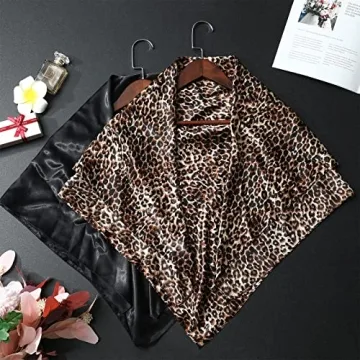 Elegant SATINIOR 35 Inch Silk Head Scarf Set - 2 Pcs