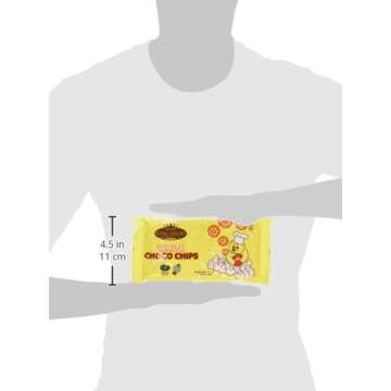 King David Vegan Lactose-Free Non-dairy Kosher White Chocolate Flavored Chips 8.8 Ounce (Pack of 4)