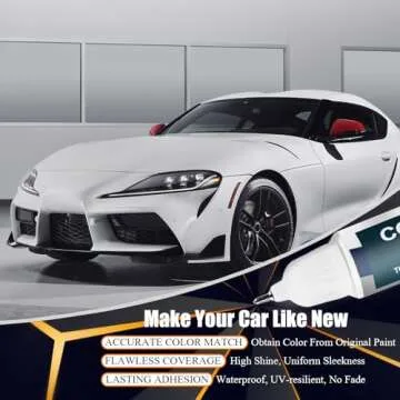 040 Super White Touch Up Paint for Toyota - Quick Repair Solution