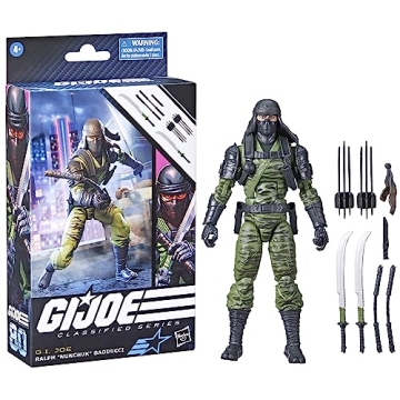 G.I. Joe Ralph Nunchuk Badducci Action Figure 6-Inch