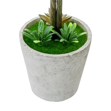 MyGift 14.5 Inch Artificial Boxwood Topiary Tree - 2 Pack