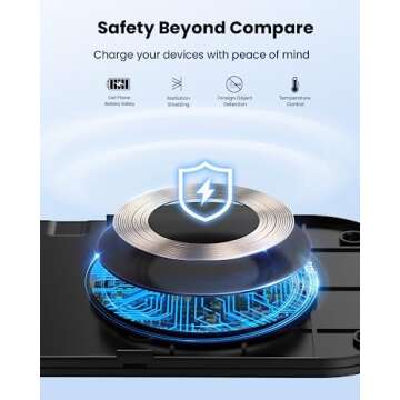 TAMOXI Wireless Charger, 10W Max Dual Charging Pad for iPhone 15/14/14 Plus/13 Pro Max/Pro/Mini/12/11, Airpods 3/2/Pro, Samsung S22/S21, QC 24W Adapter, Charging Adapter