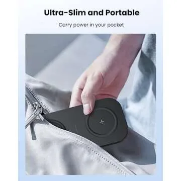 TAMOXI Wireless Charger, 10W Max Dual Charging Pad for iPhone 15/14/14 Plus/13 Pro Max/Pro/Mini/12/11, Airpods 3/2/Pro, Samsung S22/S21, QC 24W Adapter, Charging Adapter