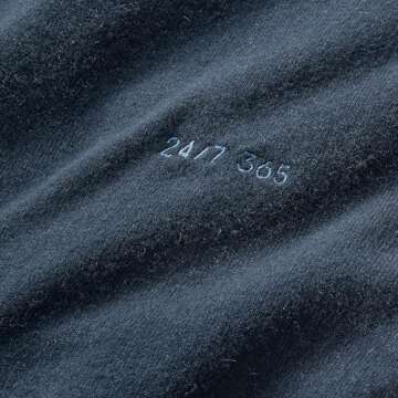 Lands' End Mens Fine Gauge Cashmere Sweater Charcoal Heather Regular Large