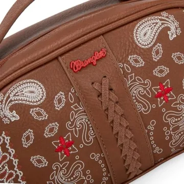 Wrangler Mini Western Paisley Makeup Pouch Travel Essential
