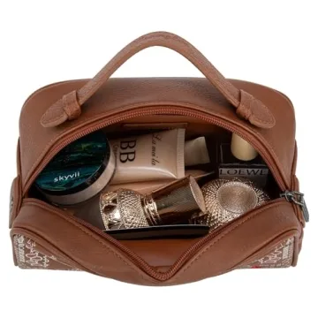 Wrangler Mini Western Paisley Makeup Pouch Travel Essential