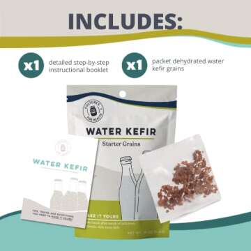 Cultures for Health Water Kefir Grains for Probiotic Drinks