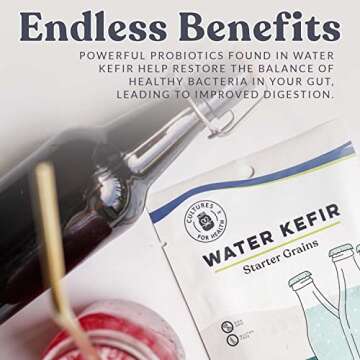 Cultures for Health Water Kefir Grains for Probiotic Drinks