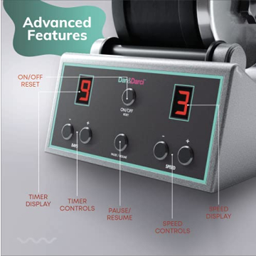 Advanced Rock Tumbler Kit with 9-Day Timer & Speed Settings