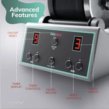 Advanced Rock Tumbler Kit with 9-Day Timer & Speed Settings