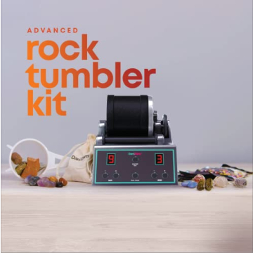 Advanced Rock Tumbler Kit with 9-Day Timer & Speed Settings