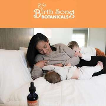 Birth Song Botanicals Let There Be Milk! Herbal Breastfeeding Tincture to Support Breast Milk Supply...