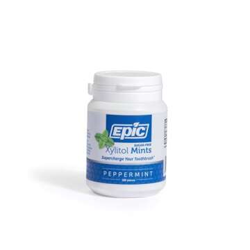 Epic Xylitol Mints - 100% Sugar Free & Vegan, 180 Count