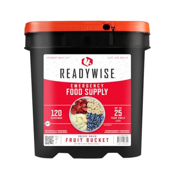 ReadyWise Emergency Food Supply Freeze Dried Fruits