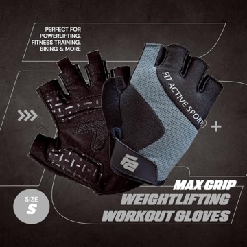 Max Grip Weight Lifting Gloves for Enhanced Performance