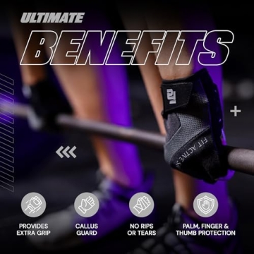 Max Grip Weight Lifting Gloves for Enhanced Performance