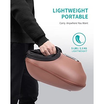 Nekteck Shiatsu Foot Massager with Heat Deep Kneading Therapy