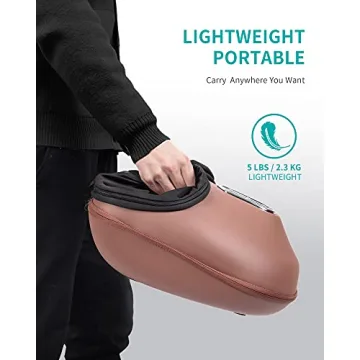 Nekteck Shiatsu Foot Massager with Heat Deep Kneading Therapy