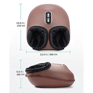 Nekteck Shiatsu Foot Massager with Heat Deep Kneading Therapy