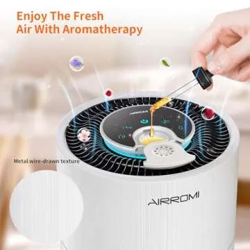 AIRROMI Air Purifier A2001 - 360° HEPA Pet Cleaner