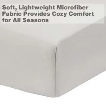 EVERYDAY KIDS Toddler Sheet Set - Soft Microfiber Bedding