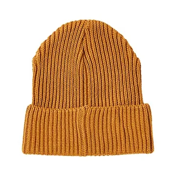 Patagonia Standard Beanie in Buckwheat Gold for Warmth