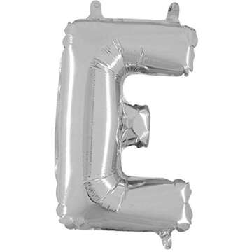 Bachelorette Parties, Bridal Shower Party Balloon Letter Decorations. 16" Rose Gold, Gold, Silver Bridal Celebration Decor (Bride to BE, Silver)