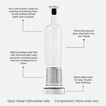 Alkemista Alcohol Infuser for Flavored Spirits 950ml