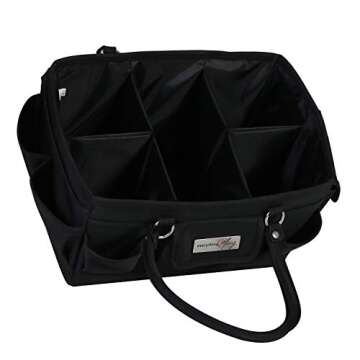 Everything Mary Deluxe Collapsible Store & Tote Organizer with Handles – Multipurpose Storage for Diapers, Snacks, Crafts, Toys, Office Supplies & Everyday Essentials