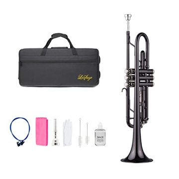 LeSage Student Bb Brass Trumpet with 7C Mouthpiece and Accessories