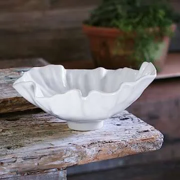 Beatriz Ball VIDA Bloom Medium Melamine Bowl (White)