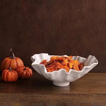 Beatriz Ball VIDA Bloom Medium Melamine Bowl (White)