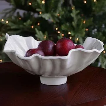 Beatriz Ball VIDA Bloom Medium Melamine Bowl (White)