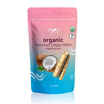 Coconut Crispy Rollers - Healthy Snack for Everyone