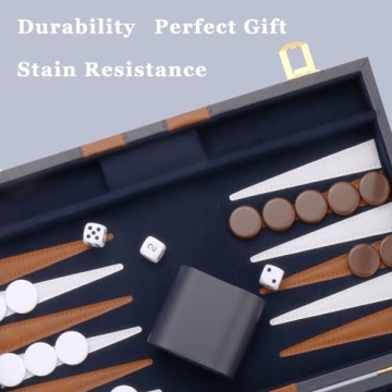 Premium Backgammon Set – Portable Classic Board Game