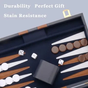 Premium Backgammon Set – Portable Classic Board Game