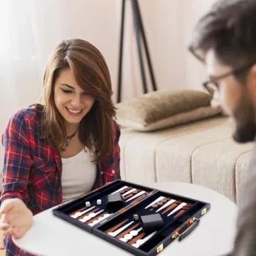 Premium Backgammon Set – Portable Classic Board Game