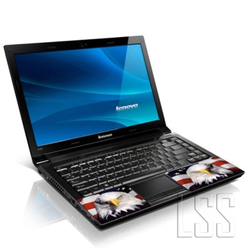 LSS 15 15.6 inch Laptop Skin Sticker - USA Eagle Decal for HP Dell Lenovo and More